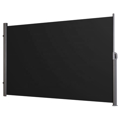 วัสดุพอลิเอสเตอร์เสือเรือ Outdoor Side Shade รั้วความเป็นส่วนตัวที่มีหน้าผากด้านล่างที่สามารถถอดได้