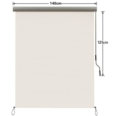 การใช้งานด้วยมือ โครงกรอบอลูมิเนียม Outdoor Vertical Awnings for Window Balcony Sunscreen